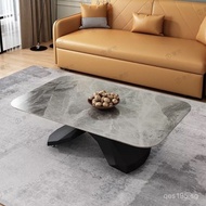 Adjustable Coffee Table for Small Apartments, Dual-use Dining Table, Living Room Rock Board, Minimal