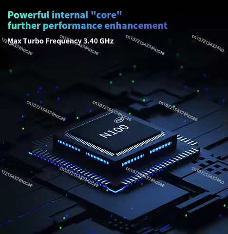 Mini PC N100 N95 I7 Cheap PC Wifi Embedded Fanless Desktop Linux Ai Win 10 Windows 11 Gaming Mini PC