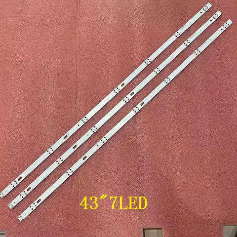 LED Backlight strip(3) for TV 43UJ635V 43UJ675V 43UK6300PLB 43UJ651V 43UJ634V 43UJ630V 43UJ561V 43UJ