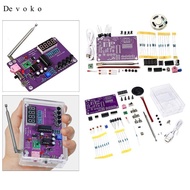 [Cuticate1] FM Radio Kit Soldering Projects Radio,Creative Stable Multifunctional FM 87-108 DIY Scho