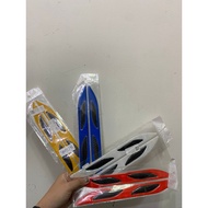 Carbon Fiber Car Sticker Auto Warning Sticker Reflector Sticker Carbon 3D 2pcs