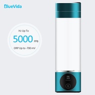 Michae BlueVida Latest Generation Hydrogen Water Generator Bottle DuPont SPE PEM Nano Tech 3 Uses Splite Design With H2 Inhale Device