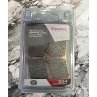 OFFICAL DEALER - BREMBO RACING Brake Pad Set Z04 for Radial Calipers M4, M50, GP4 RS RX MS 484 Cafe,
