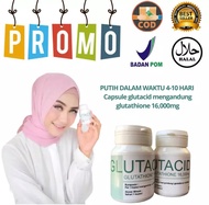 PROMO!! GLUTACID 16000 MG PAKET HEMAT | PEMUTIH ORI | PEMUTIH SELURUH TUBUH I SUPLEMEN PEMUTIH BADAN BPOM - By Javaa Herbal