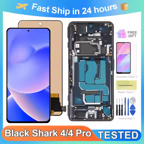 Tested For Xiaomi Black Shark 4 Pro 6.67''For Black Shark 4 PRS-H0 LCD Display Touch Screen Digitize