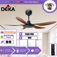 Deka F5DC PRO 46"/56" LED DC Motor Remote Ceiling Fan / Kipas Siling