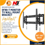 NB North Bayou Original DF80-T 65"-90" 65 70 75 80 85 90 Inch TV Monitor Wall Mount Bracket DF80-T