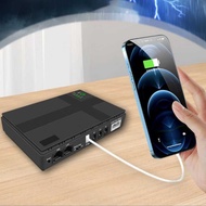 Mini UPS Power Supply Backup Router Multiple Output 8800mAh 18W