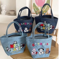 LITTLE DAISY | Cowin Denim Bag Jeans Bag/ Women's Fashion Bag/ Women's Denim Bag/ Women's Handbag/ K