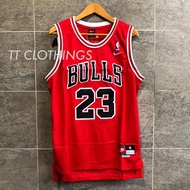 NBA Jersey Basketball Shirt Men Women Singlet Baju Lelaki Sleeves Jordan Chicago Bulls Sleeveless Baseball NFL  篮球衣