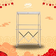 [JML Official] Ultimo Casa Pro | 90 - 120cm width Stainless Steel Clothes drying rack with added Mes