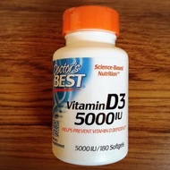 Doctor's Doctor's doctor best vitamin d3 vit d3 5000iu 5000iu 180/360 sg