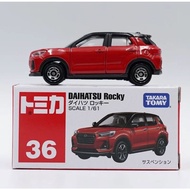 Daihatsu Rocky Red TAKARA TOMY Original Diecast Miniatur Mobil