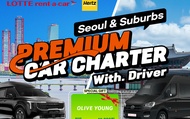 Premium Car Rental with Driver from Seoul to Gyeonggi-do, Gangwon-do, and Surrounding Areas