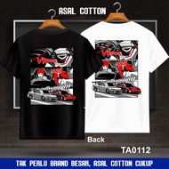 100% Premium Cotton Baju T Shirt Lelaki Oversize Plus Size Style Viral TA0112-Car Racing Comic