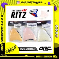 ARC Helmet Ritz SIDE COVER (NEW) White/Yellow/Pink ARC HELMET REPLACEMENT [100% ORI] ARC HELMET PART