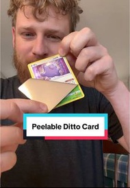 百變怪 S10b (006/013/060) Ditto 1 Set 四款 Pokemon Go Peelable 可撕 日版 貼紙百變怪 SV4A 144 Pokemon card PTCG