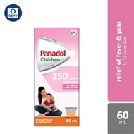 Panadol Suspension For Children 6+ Years (250mg/5ml) 60ml | To Relief Fever, Cold & Pain