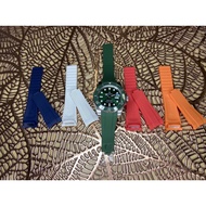 Rubber B 20mm For Rolex Submariner 116610 Sub Hulk Gmt-Master Explorer 1 Datejust 36mm RootBeer GMT-