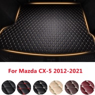 SJ Car Trunk Mat Tail Boot Tray Auto Floor Liner Cargo Carpet Luggage Mud Pad Accessories Fit For Mazda CX-5 CX5 2012 20