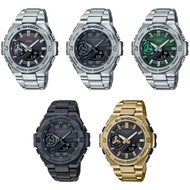 Casio G-Shock นาฬิกาข้อมือผู้ชาย สายสเตนเลส รุ่น GST-B500,GST-B500D,GST-B500AD,GST-B500BD,GST-B500GD (GST-B500D-1A,GST-B500D-1A1,GST-B500AD-3A,GST-B500BD-1A,GST-B500GD-9A)