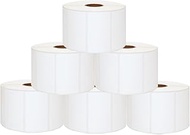 6 Rolls 57x32mm Thermal Labels Compatible with Zebra GC420d, GK420d, GX420d and GX420t Printers - 15