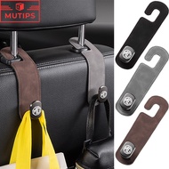 MG Car Back Seat Suede Hook Handbag Bags Storage Hanger For HS ZS EP MG5 MG3 MG4 EV 4 5 6 GM Mulan 2
