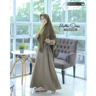 Gamis Polos Supernova - Malia Dress by Wanoja