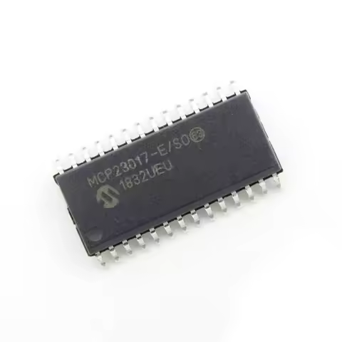 Original genuine MCP23017-E/SO MCP23017 SOP-28 16 bit I2C I/O input/output expander microcontroller 