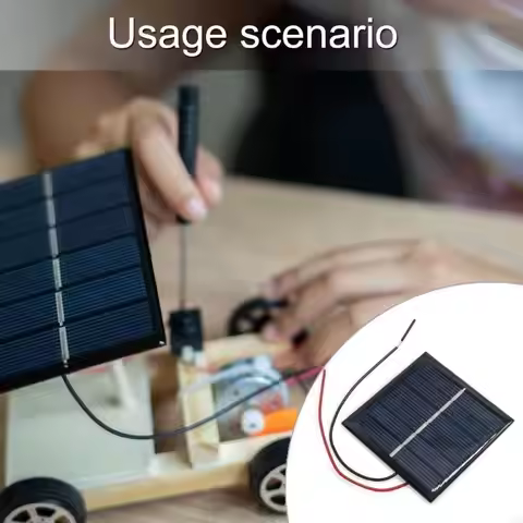 37MD 3.0V 100MA Solar Panel with Wire Dripping Glues Plate Solar Systems Module