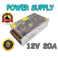 Power Supply DC12V 20A TRANSFORMER AC110V AC220V TO DC12V CONVERTER for CCTV Alarm LED Stripe AC TO 