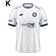 Pdrm Fc 2024-25 Away Kit Baju Lelaki Viral Jersey Football White Baju Lelaki Full Sublimation Ersey 