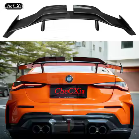 For 2020-2025 BMW 4 Series M4 G22 G26 G82 High Quality Carbon Fiber Material Rear Spoiler GT Style T