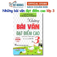 Book - Essays with High Scores of Excellent Students in Grade 3 (Commonly used with current new text