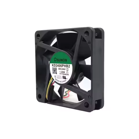 KD2406PHB2 For Sunon 60mm X 15mm Quiet Fan: DC 24V, Low Noise, Inverter Cooling