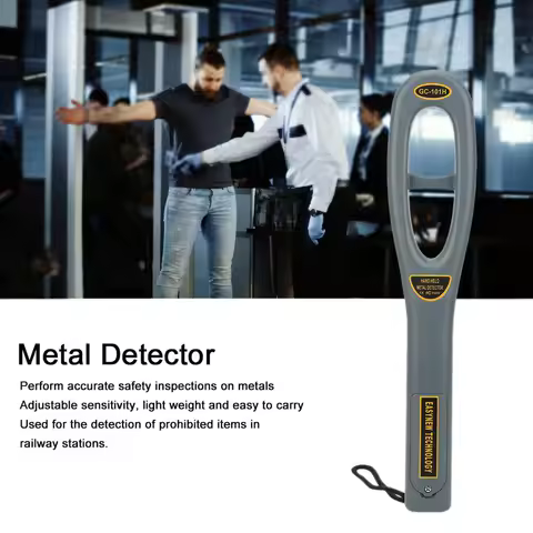 Metal Detector Professional‑Grade High‑Sensitivity GC‑101H Handheld Metal Detector Security Scanner 