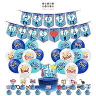 [SG seller] Fathers Day Balloon Pack happy father's day decoration set dad hero