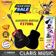 YAMAHA F370BL ACOUSTIC FOLK GUITAR-NEW UNIT (MODEL: F370BL/ F 370BL)-PKG