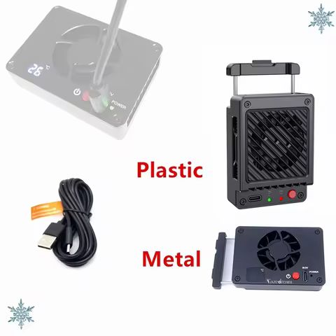 Cooling Fan Camera Radiator for Canon EOS RP R1 R3 R5 Mark II R5 R6 Mark II R6 R7 R8 R10 R50 90D SX7
