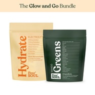 Glow and Go By Free Soul - Hydrate Electrolytes & Mango Greens 7FKQ