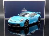 【MASH-2館】現貨特價 Norev 1/18 Porsche 911 (992) GT3 2021 邁阿密藍