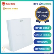 Đèn LED Ốp Trần Vuông-Tròn Tràn Viền Vô Cực Rạng Đông 15W LN12 170×170/15W - Bảo Hành 2 Năm