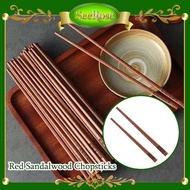Solid Red Sandalwood Chopsticks With Bless Word In Chinese Anti-slip and anti-mildew chopsticks