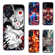 Case for OPPO A18 Jujutsu Kaisen Gojo Satoru Phone Case cover Protection aesthetic black