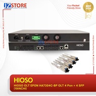 HIOSO OLT EPON HA7304C-BP OLT 4 Pon + 4 SFP (19INCHI)