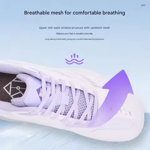 Kumpoo white Sports sneakers Badminton Shoes MEN WOMEN, tennis gym running walking boots