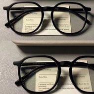 No Makeup Whitening High Cold BlackEar Early Eight Myopia Glasses Can Be Equipped with Degrees Anti-