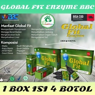 GLOBAL FIT ENZYME 1 BOX ISI 4 BOTOL ORIGINAL BBC
