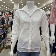 kemeja wanita AKO warna putih