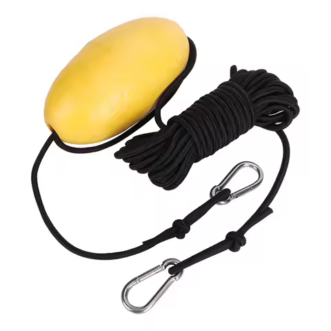 Drift Anchor 9.8m/32.2ft Fishing Drift Anchor Throw Line Sea Drogue Portable Float Buoy Accessory fo
